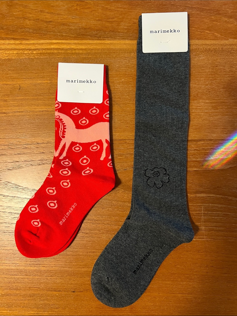 NWT Marimekko Socks Set One Size (Fits Euro 37-39)